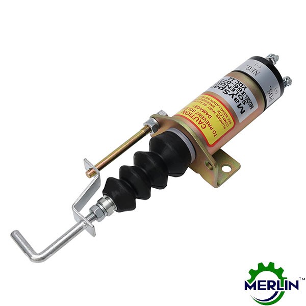 366-07197 12V Fuel Shutoff Solenoid | Stop Solenoid Diesel Engine Parts